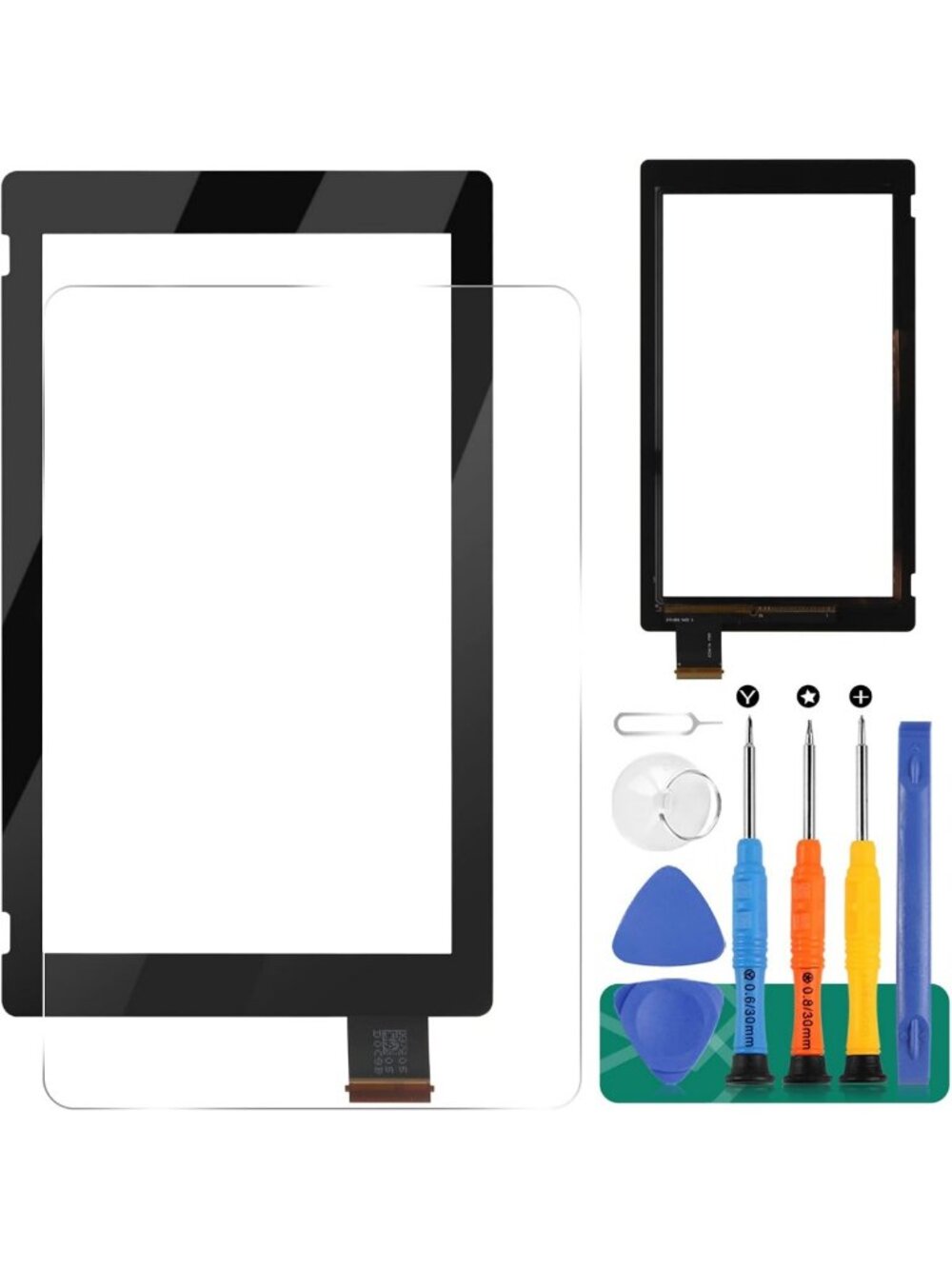 Touch Screen Replacement for Nintendo Switch - Digitizer Sensor Glass Repair Kit